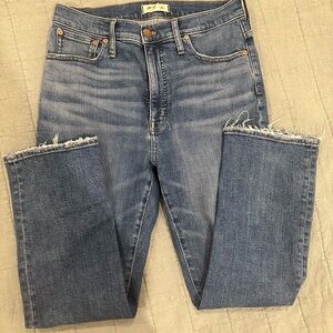 Madewell Slim Demi Boot jeans
